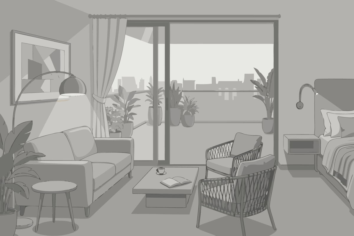 Chambre Double Privilège avec Canapé